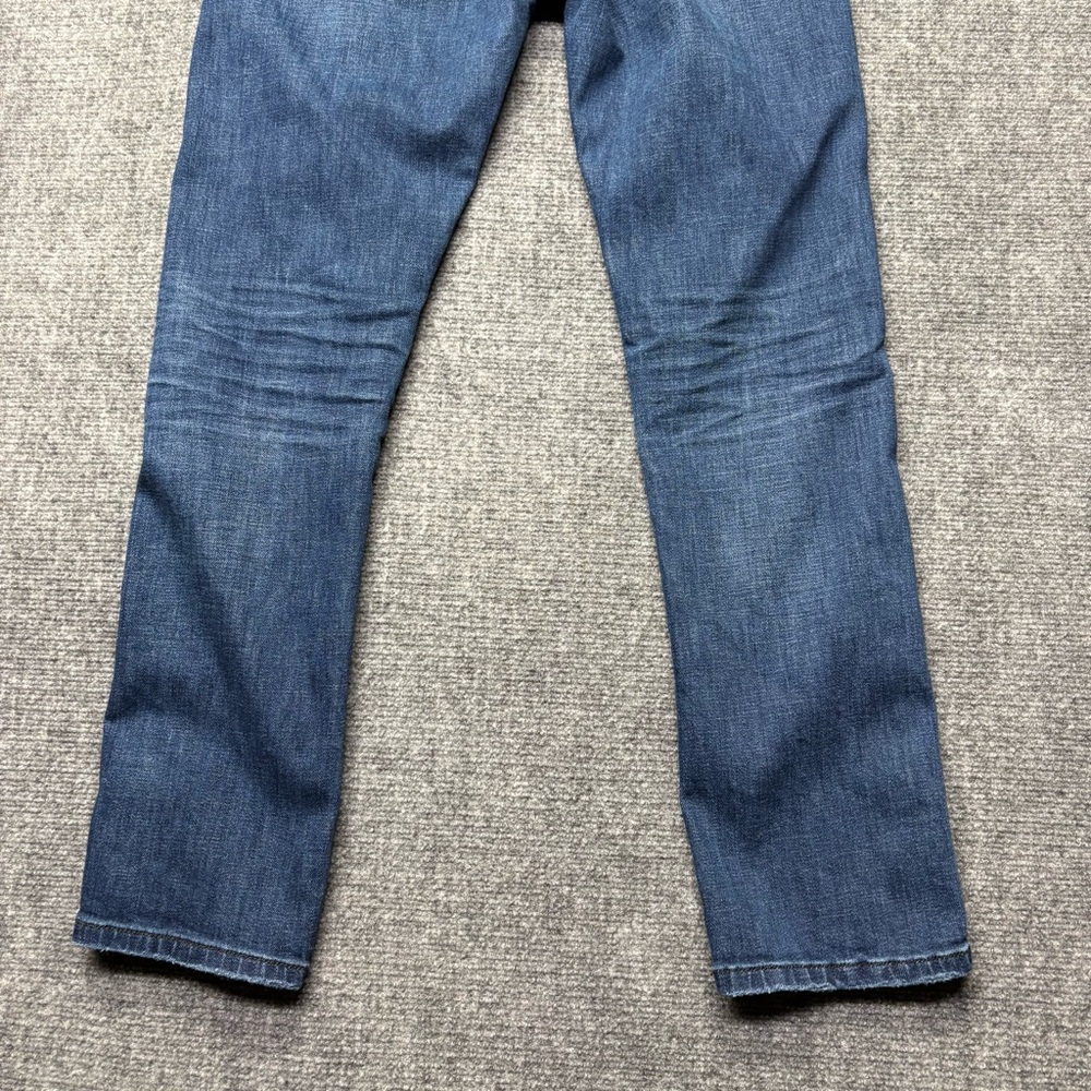 PILCRO ANTHROPOLOGIE Jeans Womens 27 Blue SLIM Boyfriend Crop Embroidered - Picture 14 of 14